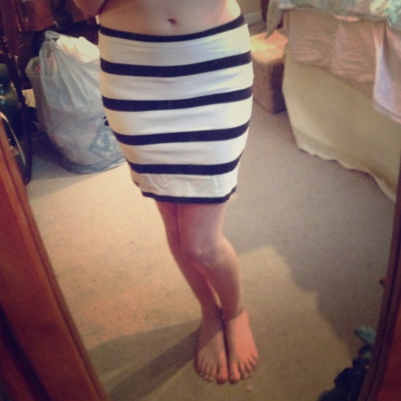 B&W skirt