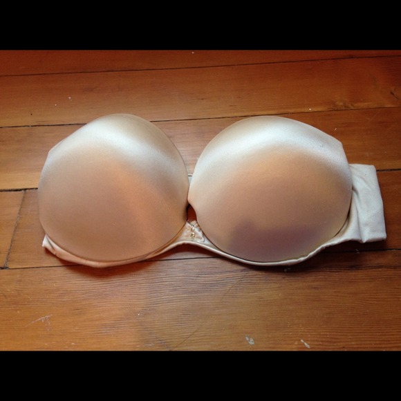 34C strapless nude bra