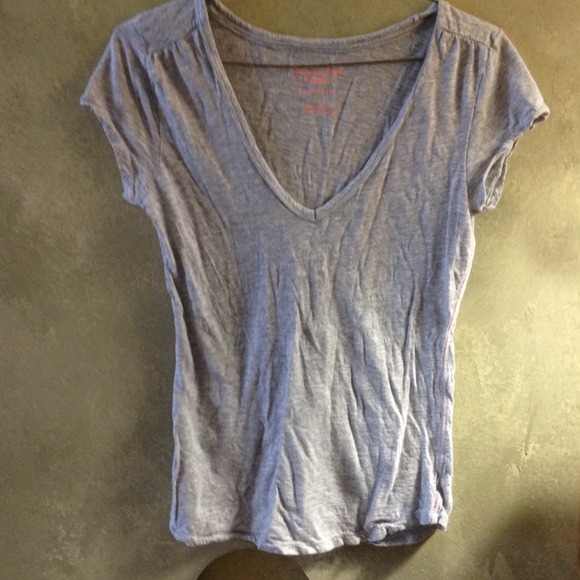 Grey V-Neck
