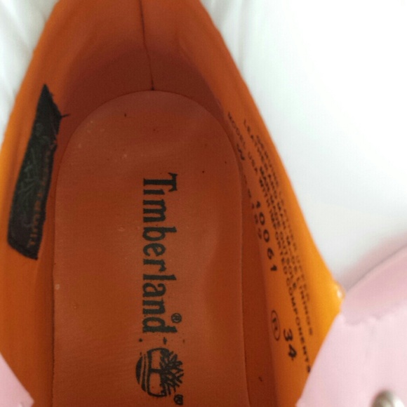 Pink Timberlands SOLD - Picture 2 of 3