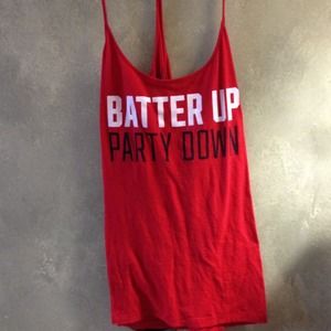 Cincinnati Reds baseball tank top