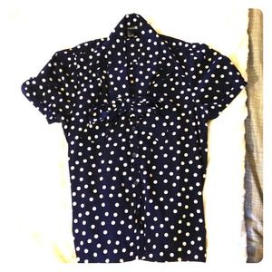 FOREVER 21 | polka dot top