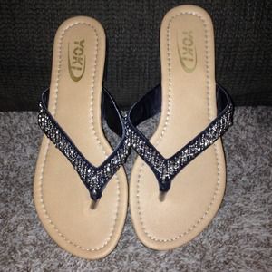 Dressed up flip flops