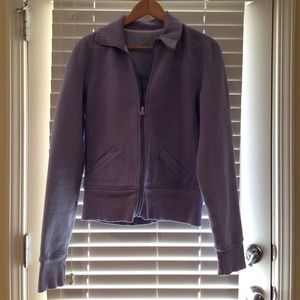 *reserved*Lululemon zip up lavender jacket size 10