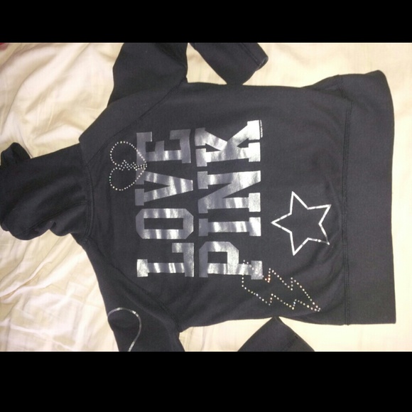 Victoria secret pink zip up med