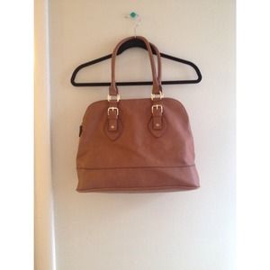 Bundle :) brown handbag and grey scarf