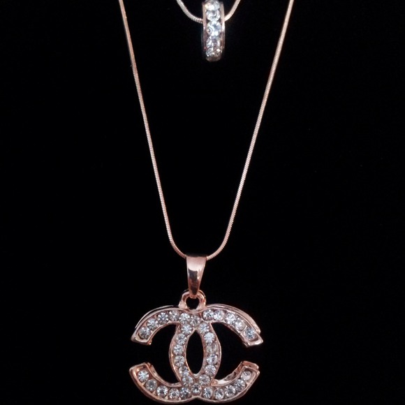 SOLD ON EBAY double necklace 28 inches