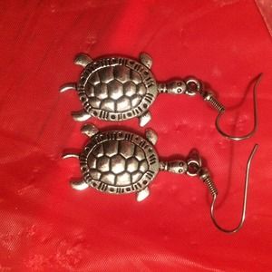 Handcrafted Turtle Earrings