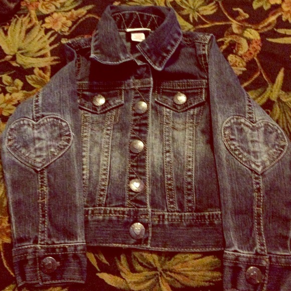 Denim little girls jacket 🎀 bundled 😜💋