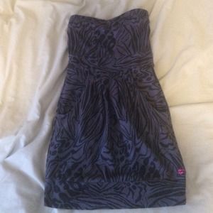 Billabong grey printed dress