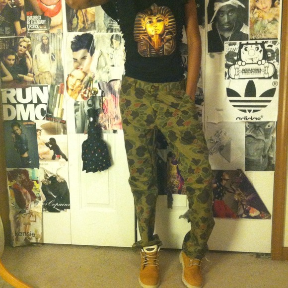 Camouflage pants