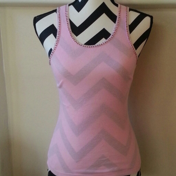 Tops - Pink Sparkle Tank