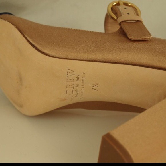 🎈SOLD🎈⚡️FLASH SALE⚡️J. Crew Etta Satin Mary Jane - Picture 2 of 3