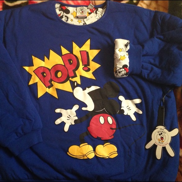 Mickey Mouse/Minnie Mouse Disney Reverse Sweater! - Picture 3 of 3