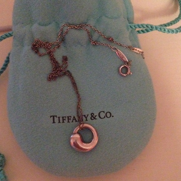 Tiffany & co Elsa perretti erternal circle pendant - Picture 2 of 5