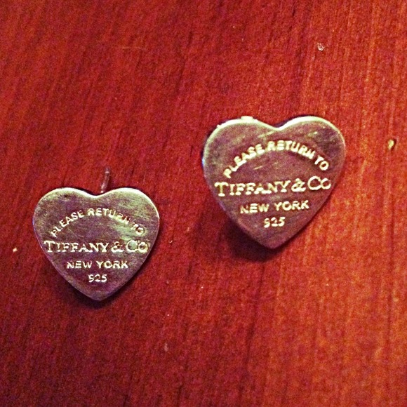 Tiffany & Co. Heart Inspired Earrings (reserved)