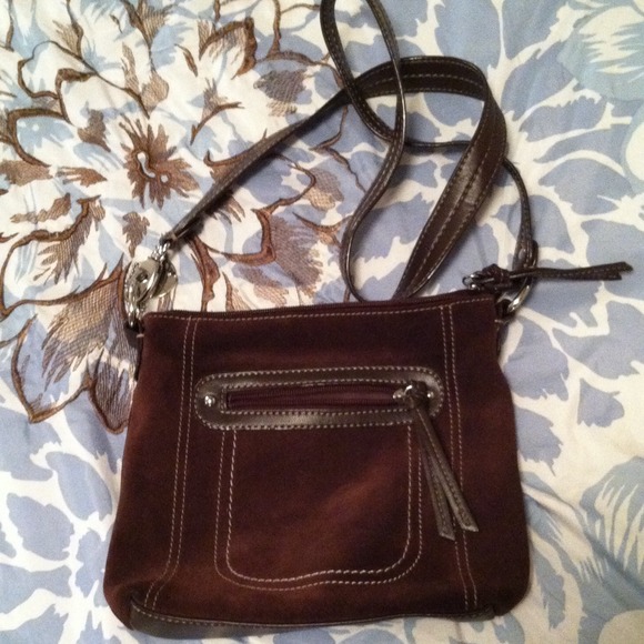 Dark brown ANA cross body bag