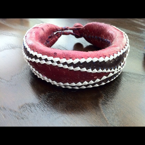 Authentic Leather African Bracelet