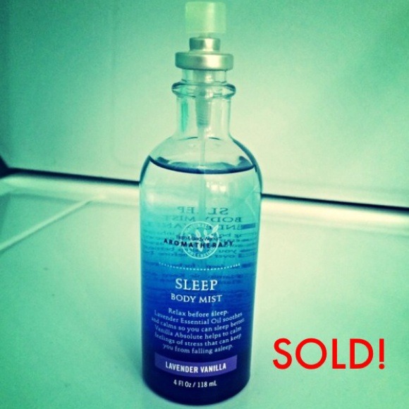 SOLD: Vanilla Lavender Aromatherapy Spray
