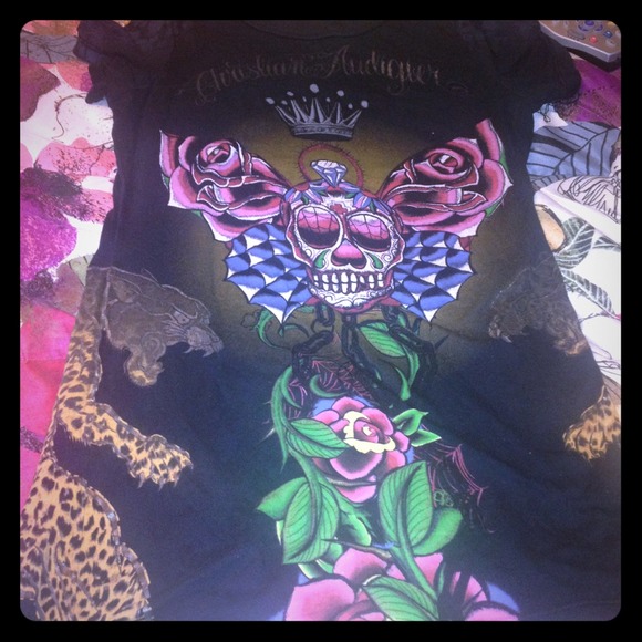 Christian Audigier Tunic Tee