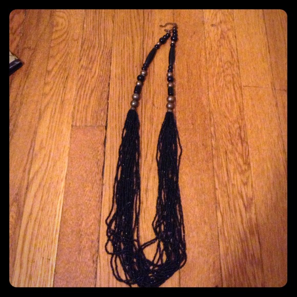 French Connection long statement necklace