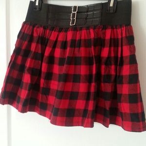 Plaid Skirt