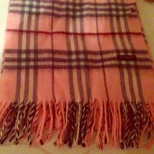 Burberry inspired scarf