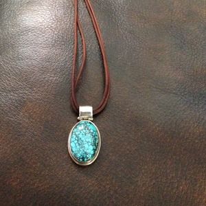 Genuine turquoise necklace