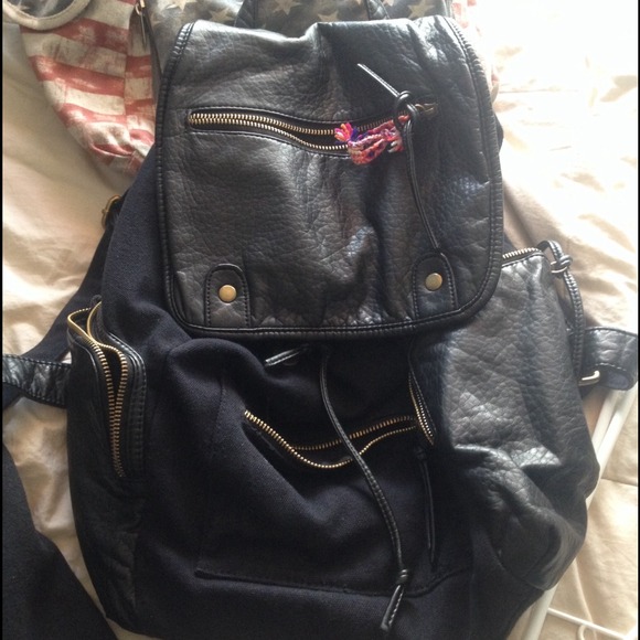 Urban outfitters black backpack