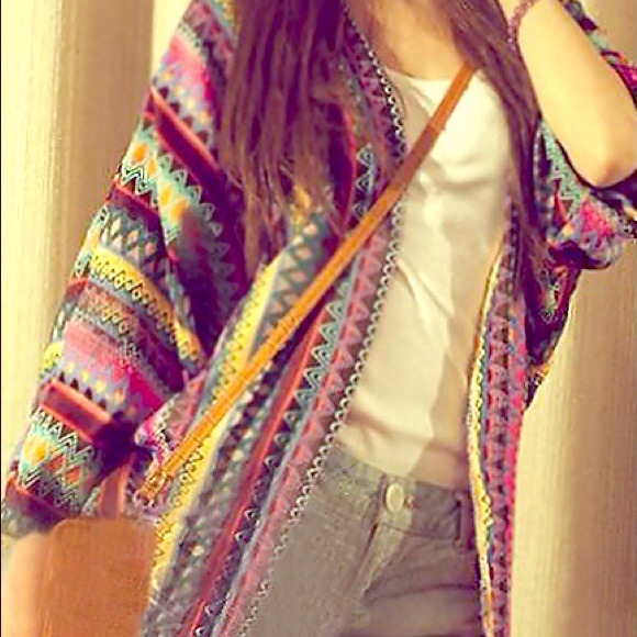 Jackets & Blazers - ⚡Host Pick⚡Aztec Boho Batwing Boyfriend Cardigan