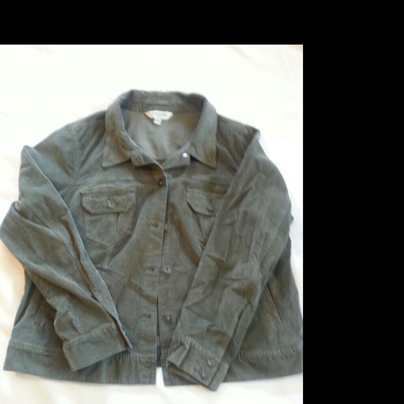 Corduroy coat