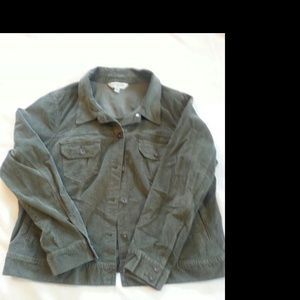Corduroy coat