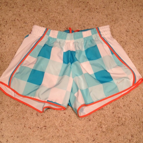 🔴SOLD🔴Checkered-pattern running shorts