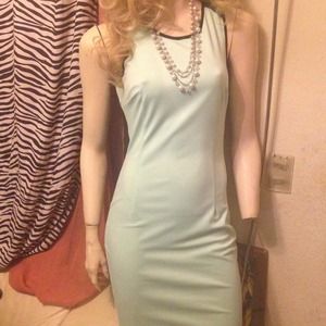 mint color dress