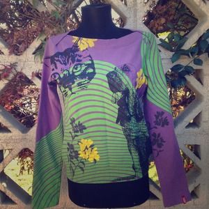 Miss Sixty Dog & Cat Sweatshirt