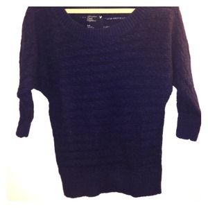 3/4 length sleeve off the shoulder sweater
