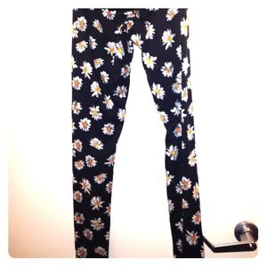 Daisy print legging
