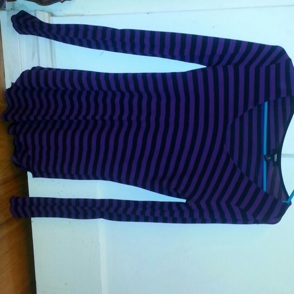 Striped long sleeve shirt