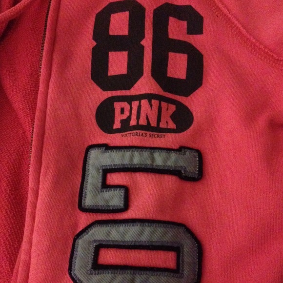 Victoria seceret pink jacket. - Picture 2 of 4