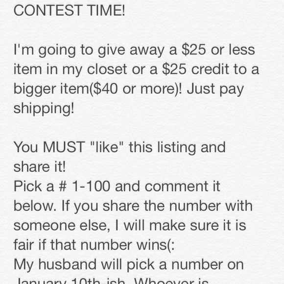 CONTEST TIME! - Picture 2 of 3