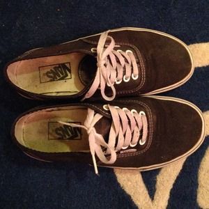 Worn vans size 6.5 in boys