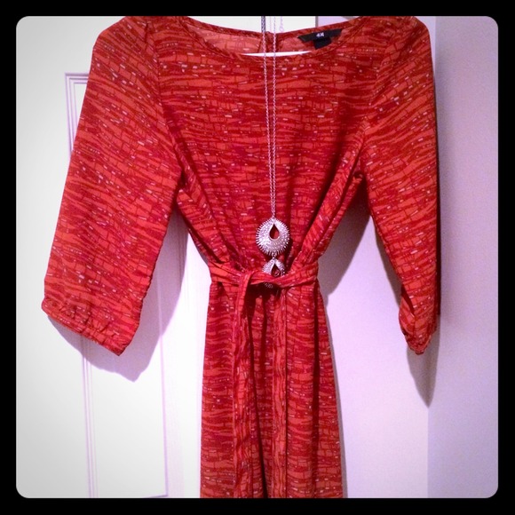 H&M belted tunic/dress