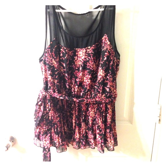 Lauren Conrad peplum top.