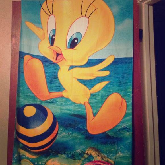 BUNDLED For @mamerica tweety bird beach towel