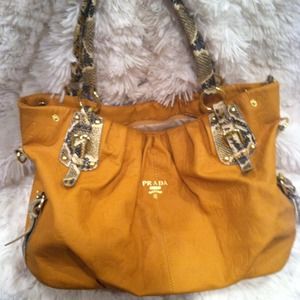 Gold Prada weekender!