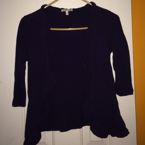 Charlotte Russe navy blue/ purply cardigan