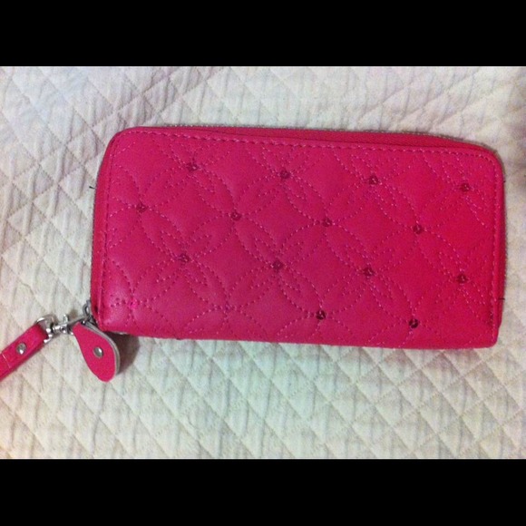 Pink wallet