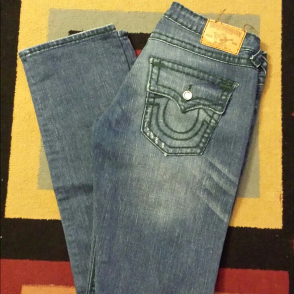 True Religion straight leg jeans