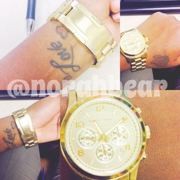 Gold Michael Kors Watch