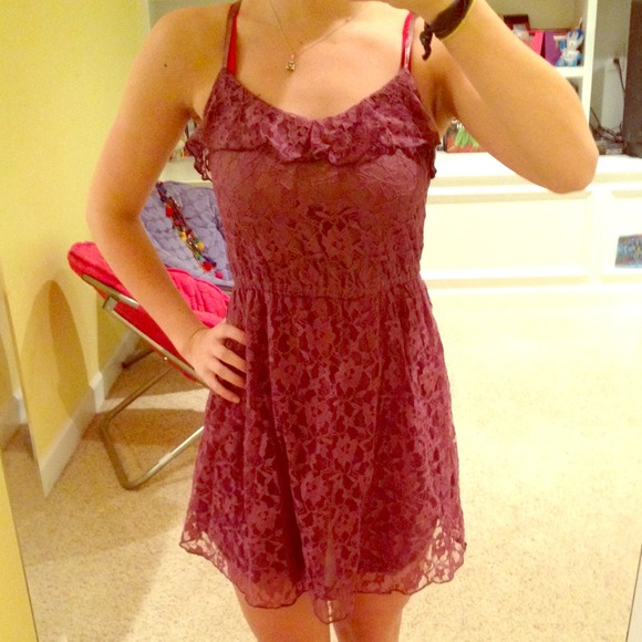 🔴SOLD🔴Purple lace sundress
